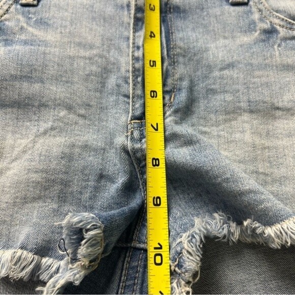STS Blue‎ Distressed Denim Shorts Frayed Denim Jean Shorts Size 25 Thrashed - Picture 8 of 15